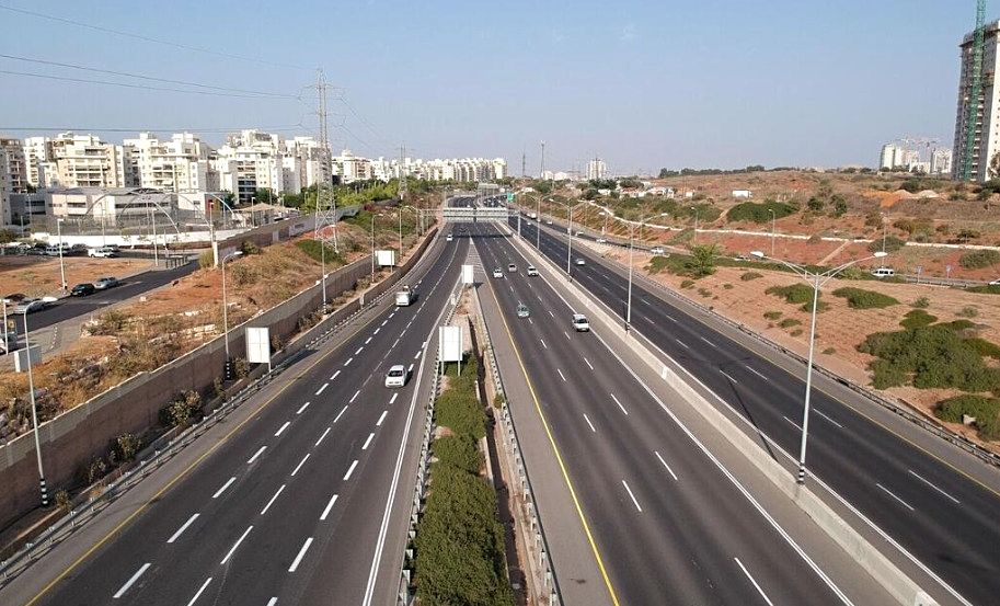 כביש 471 צילום: דוברות עיריית פתח תקווה